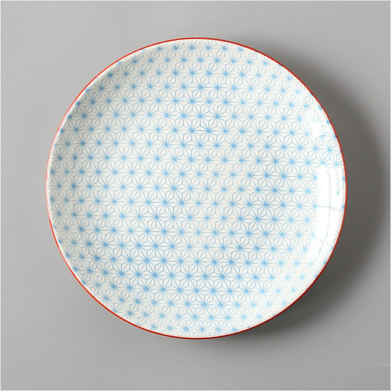 Creative Japanese  Ceramic Dishes Dishes Dishes Large Flat Rice Dishes