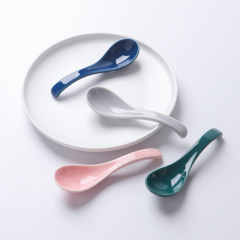 Ceramic Spoons For Eating, Small Spoons, Porcelain Spoons, Creative Cute Spoons